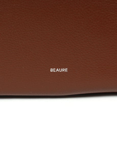 【B-25025】BEAURE カウレザー ダブルハンドル  A4 トート