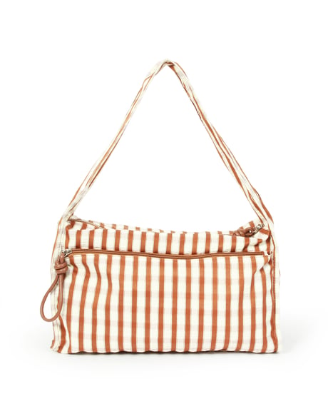 【B-25046】BEAURE ギンガムチェック HOBO BAG