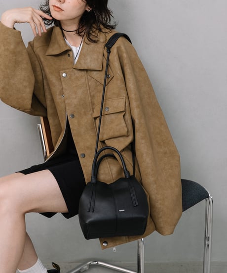【B-25317】BEAURE boat shape ショルダー Bag