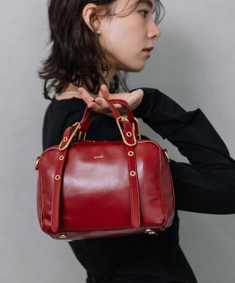 【B-25331】BEAURE Classical 2Way ボストン Bag