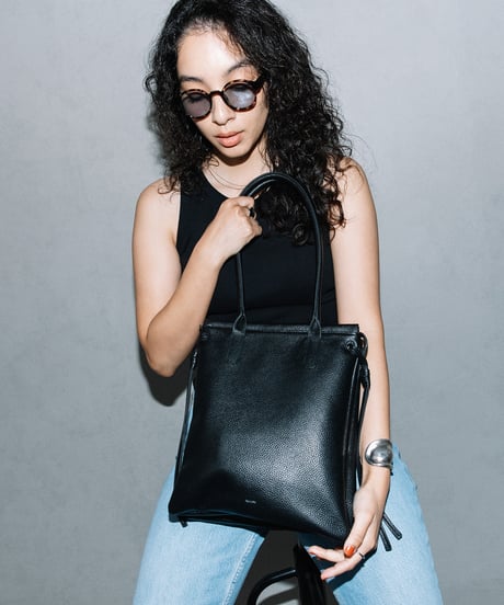 【B-25040】BEAURE カウレザー 2レイヤー トート