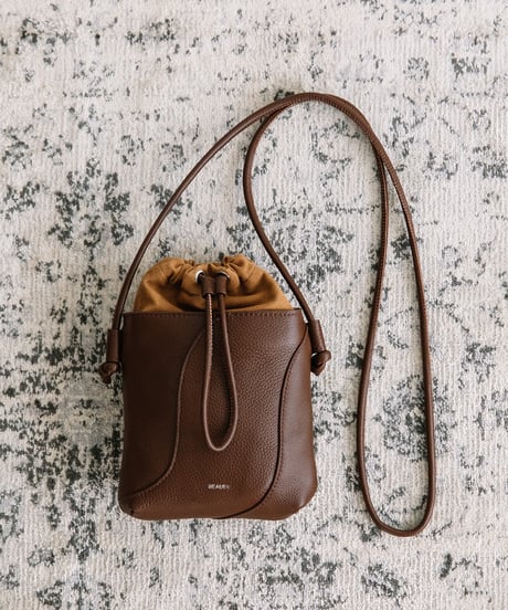 【B-25347】BEAURE Mini Drawstring Pouch ショルダー Bag