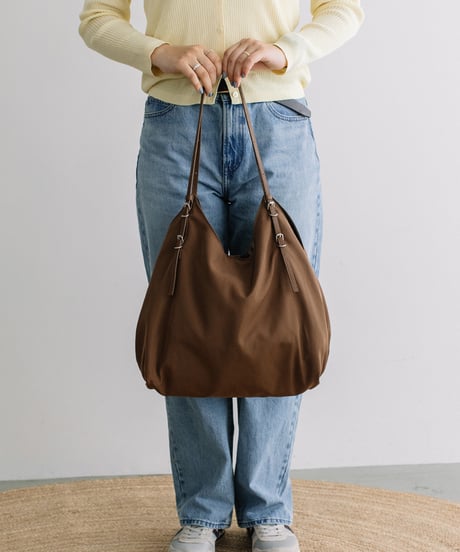 【B-25234】BEAURE ベルト ハンドル Big トート Bag