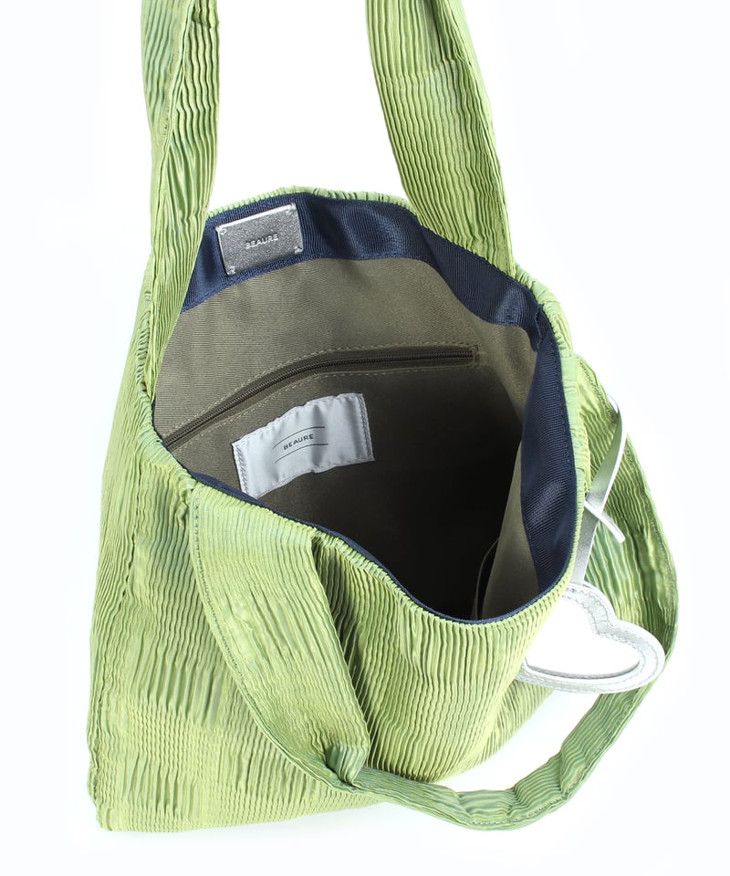 B-24054】BEAURE ハートミラーチャーム付きトートバッグ | BEAURE OFF