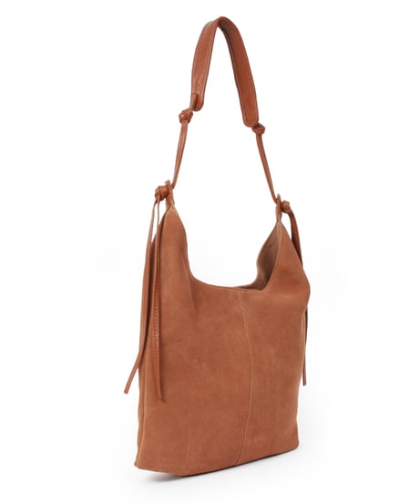 【B-25350】BEAURE Suede Vertical ショルダー Bag