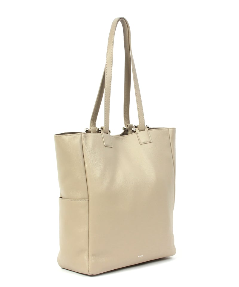 【BEAURE/ビュレ】カウレザー 2WAY ハンドル トートバッグベージュ Amazon | [BEAURE] ヴュレ カウレザー 2WAY ハンドル トート