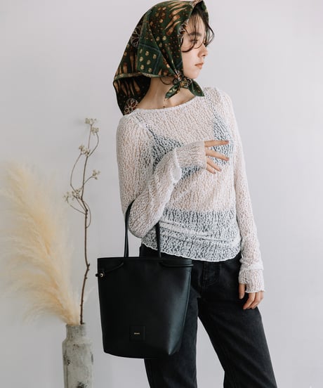 【B-25343】BEAURE Rope HandleトートBag