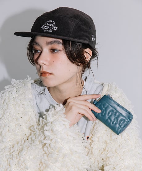 【B-25306】BEAURE Quilted Leather フラグメントケース