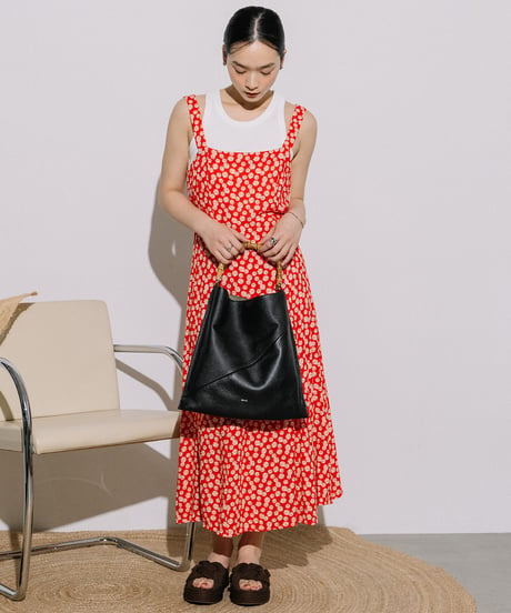 【B-26135】 BEAURE バンブーハンドル A4 トート