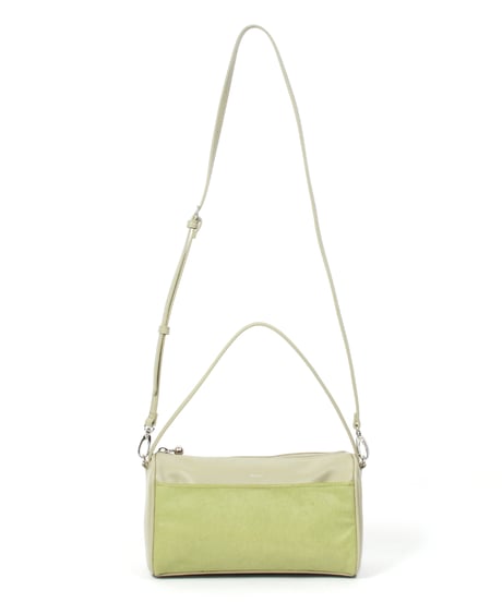 【B-25345】BEAURE Calf Hair Combination ボストン Bag