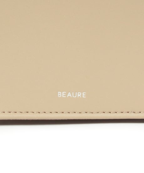 【B-25031】BEAURE フラップ スクエア ショルダー
