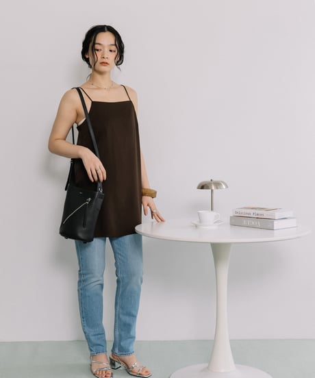 【B-26114】 BEAURE ジップアクセント ショルダー