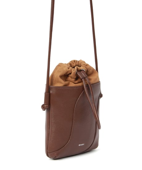 【B-25347】BEAURE Mini Drawstring Pouch ショルダー Bag