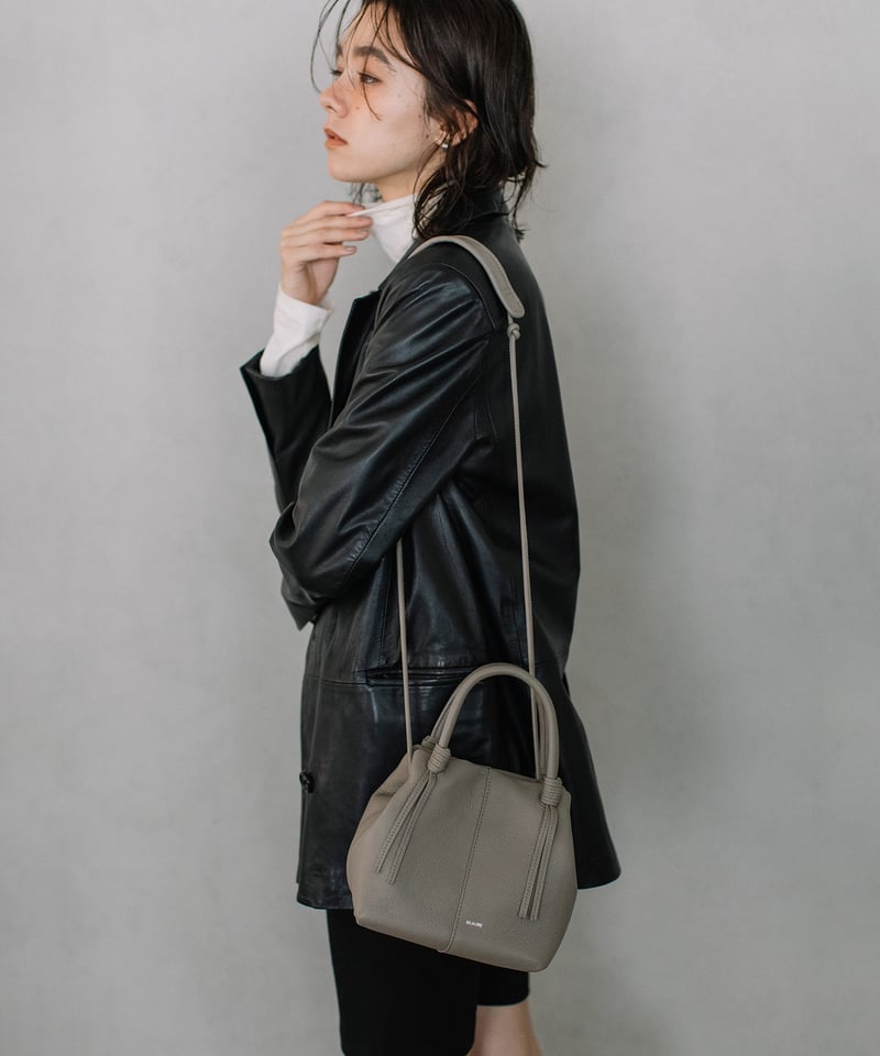 B-25317】BEAURE boat shape ショルダー Bag | BEAURE O