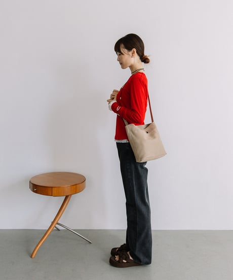 【B-26223】BEAURE ヌバック 2WAY ショルダー Bag