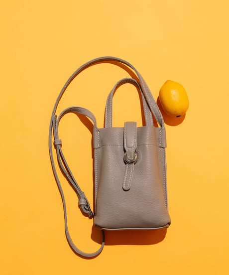 【B-25016】BEAURE カウレザー ベルト デザイン ワンマイル BAG