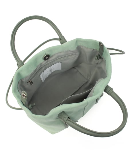 【B-25349】BEAURE Suede boat shape ショルダー Bag