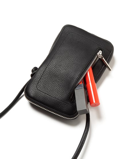 【B-22410】BEAURE  NEW カウレザー スマホポーチ