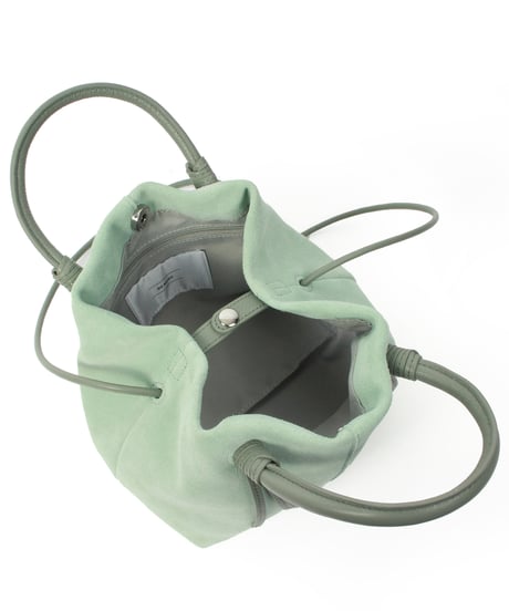 【B-25349】BEAURE Suede boat shape ショルダー Bag