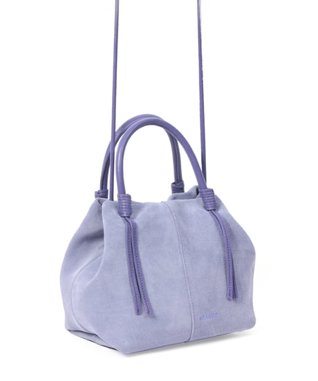 【B-25349】BEAURE Suede boat shape ショルダー Bag