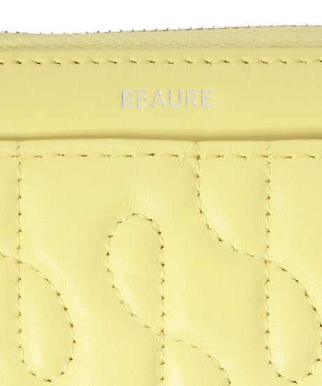 【B-25306】BEAURE Quilted Leather フラグメントケース