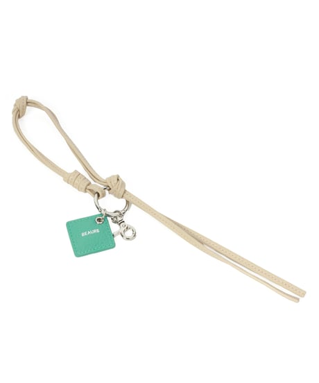 【B-25304】BEAURE Colored Leather Cord ストラップ