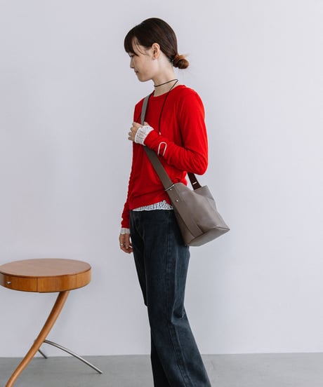 【B-26218】BEAURE バケット ショルダー Bag