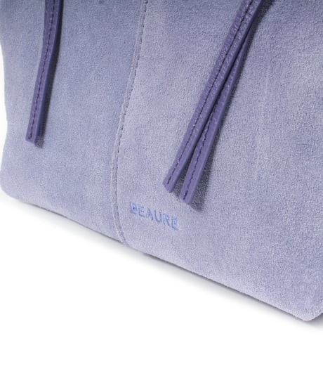 【B-25349】BEAURE Suede boat shape ショルダー Bag