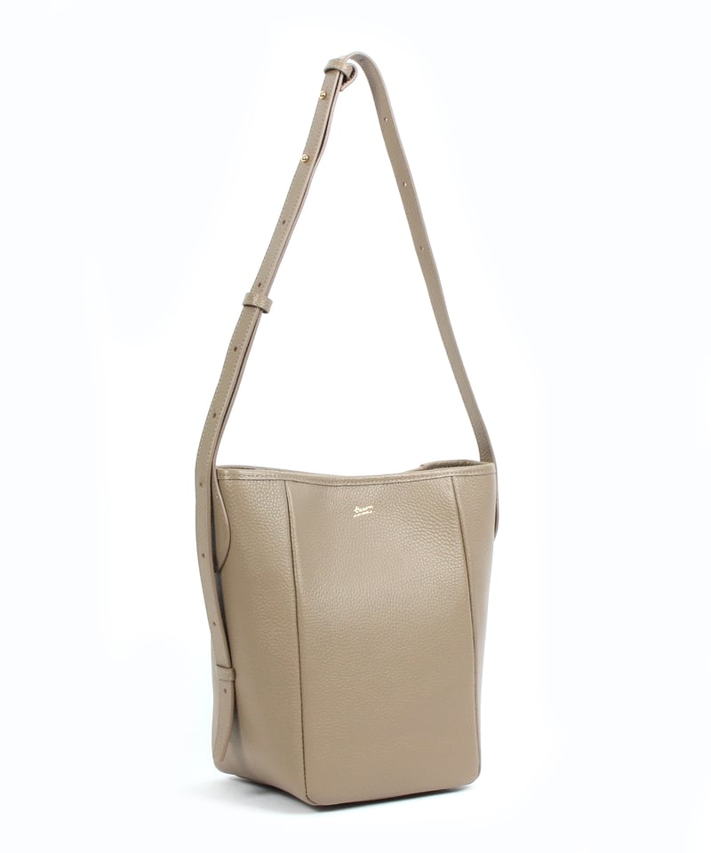 B-24023】BEAURE カウレザー バケツ型ワンショルダーバッグ | BEAURE O