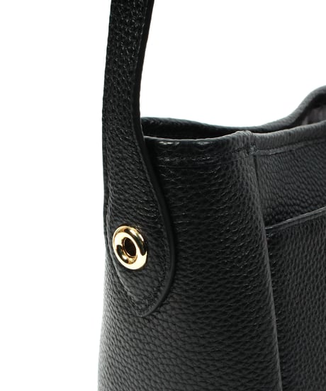 【B-25023】BEAURE カウレザー バケツ型 ワンマイル BAG