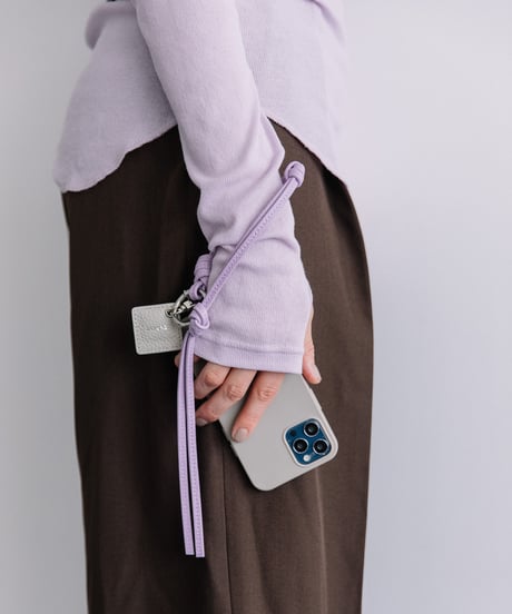 【B-25304】BEAURE Colored Leather Cord ストラップ