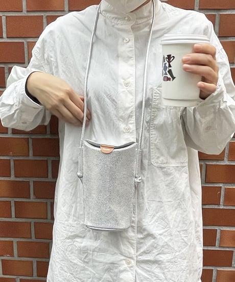 【B-23156】BEAURE カウレザー スマホショルダー