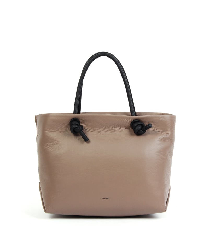 美品】BEAURE ビュレ 本革スエード 2WAYショルダーバッグ アイボリー B 