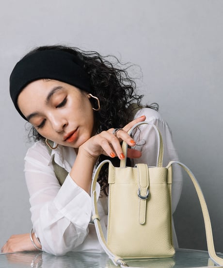 【B-25016】BEAURE カウレザー ベルト デザイン ワンマイル BAG