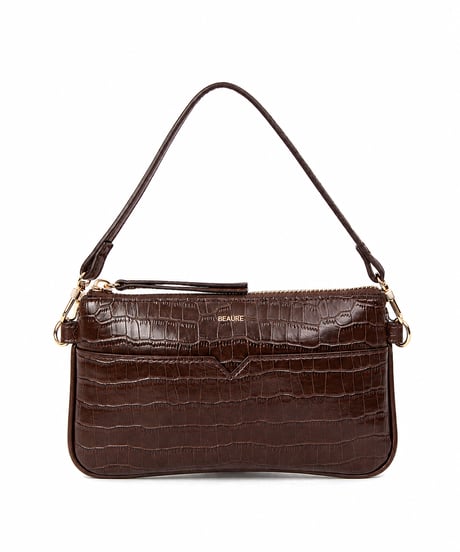【B-25342】BEAURE Leather Mini Strap Bag