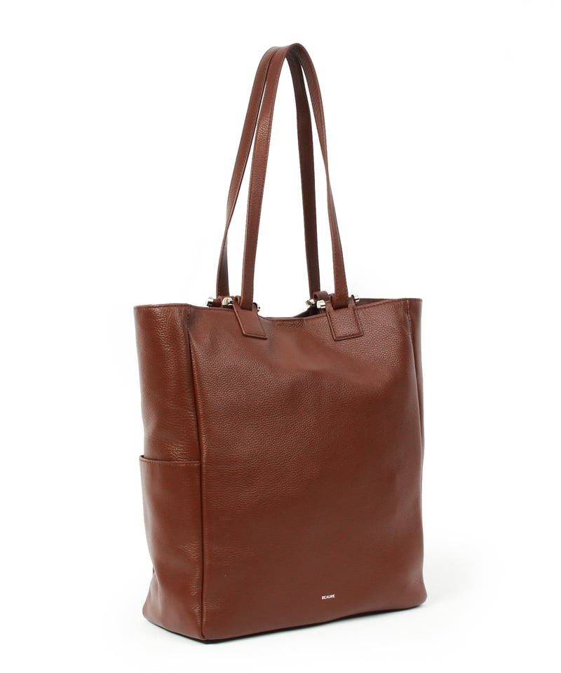 B-25025】BEAURE カウレザー ダブルハンドル A4 トート | BEAURE