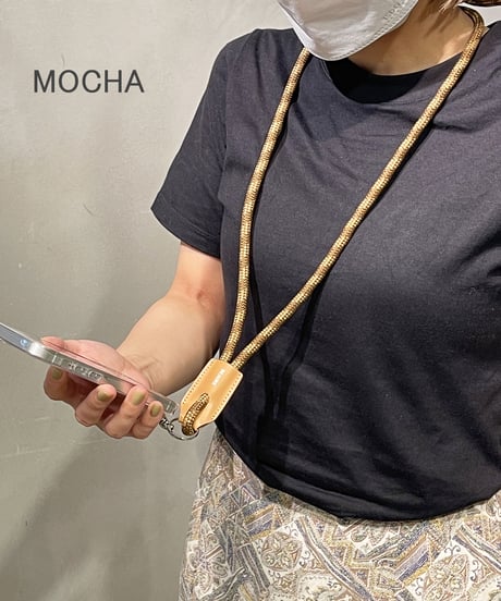 【B-22159】BEAURE パラコード モバイルストラップ ショルダー