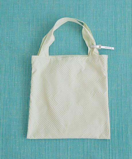 【B-25045】BEAURE 撥水 ロゴ刺繍入り チェック柄 トート