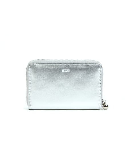 【B-24202】BEAURE コンビレザー ウエーブキルト B7ウォレット
