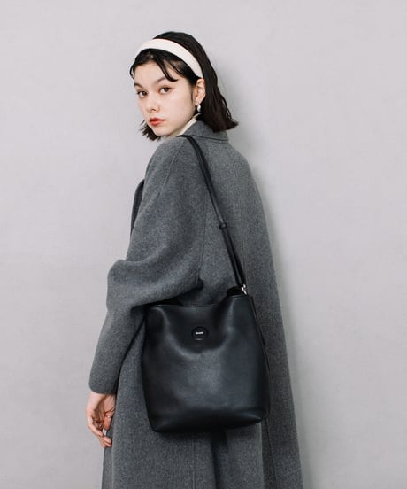 【B-24325】BEAURE カウレザー テープハンドル 2WAY トートバッグ