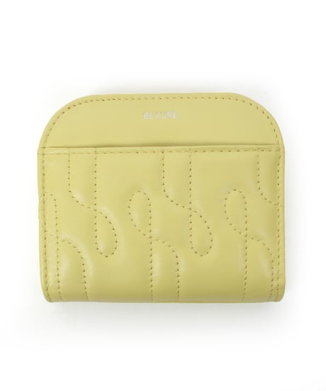【B-25307】BEAURE Quilted Leather Bifold ウォレット