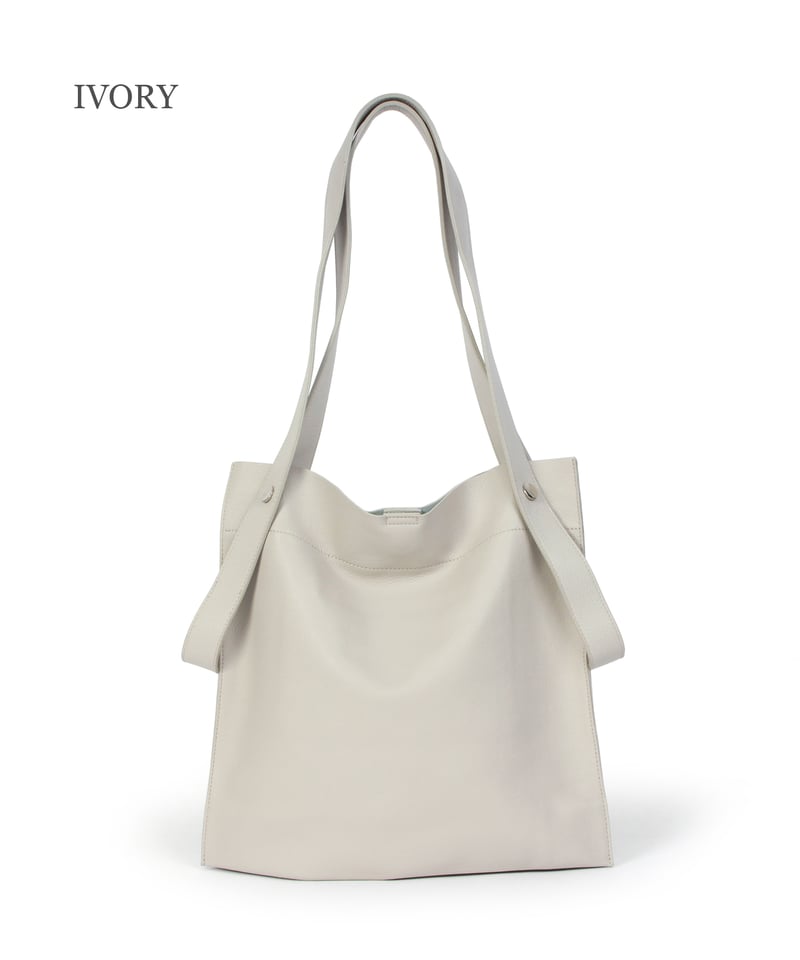 B-22197】BEAURE カウレザー 2デザイン ハンドル 薄マチ A4 トート | B