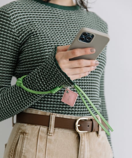 【B-25304】BEAURE Colored Leather Cord ストラップ