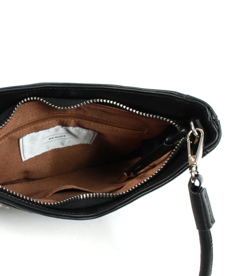 【B-24414】BEAURE ハラコ 2WAY BAG