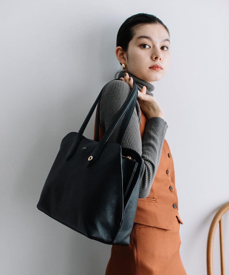 B-24409】BEAURE カウレザー A4 トート | BEAURE OFFICIAL 