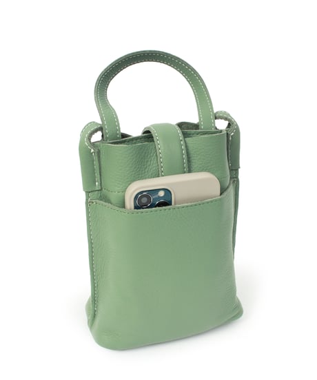 【B-25016】BEAURE カウレザー ベルト デザイン ワンマイル BAG