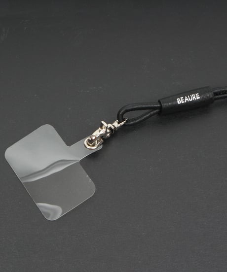 【B-22158】BEAURE カウレザー モバイルストラップ ショルダー