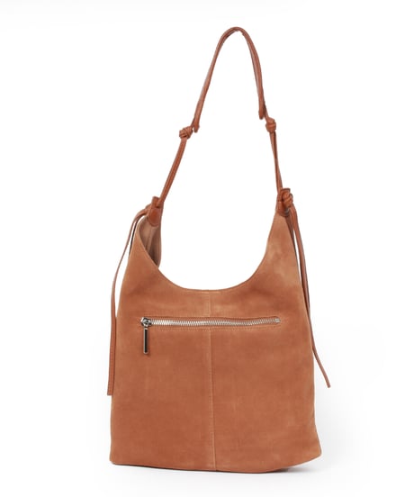 【B-25350】BEAURE Suede Vertical ショルダー Bag