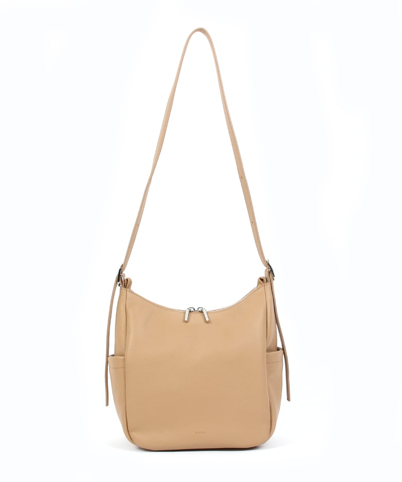 B-24010】BEAURE カウレザー サイドポケット付きショルダー