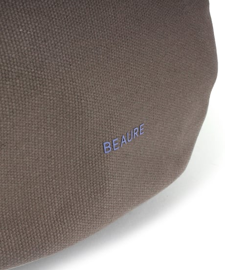 【B-26151】BEAURE キャンバス ミニ バルーン トート